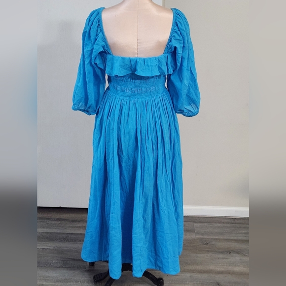 New!Free People Oasis Midi Dress - Picture 7 of 11